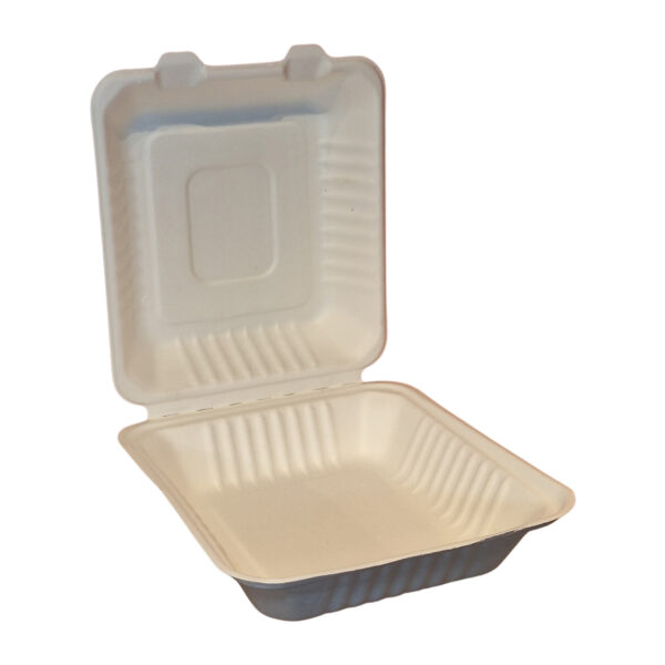 Portacomida P1 Compostable Sin divisiones - Imagen 2