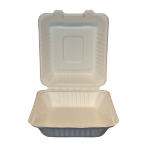 Portacomida P1 Compostable Sin divisiones