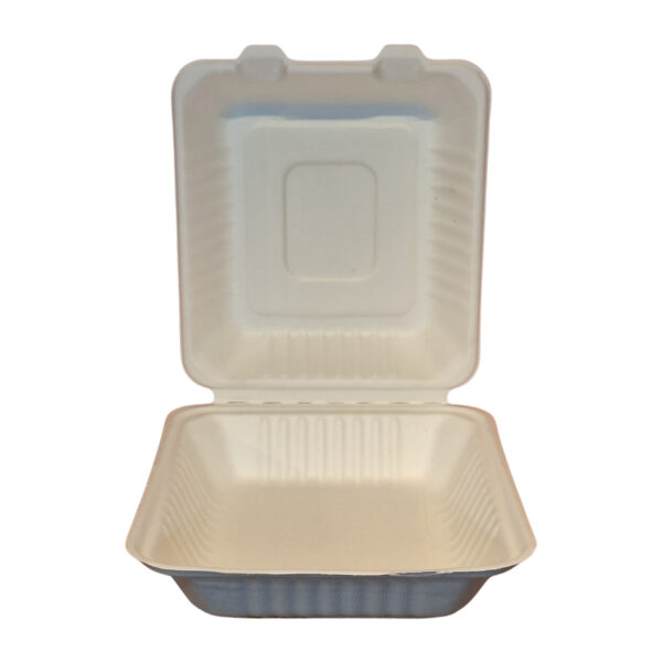 Portacomida P1 Compostable Sin divisiones