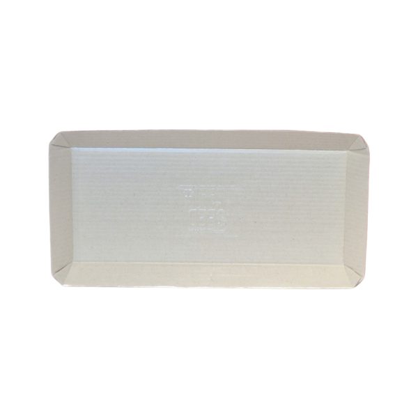 Bandeja Plana Compostable #10 (24,5x10,5 cm) (660 uds) - Imagen 3