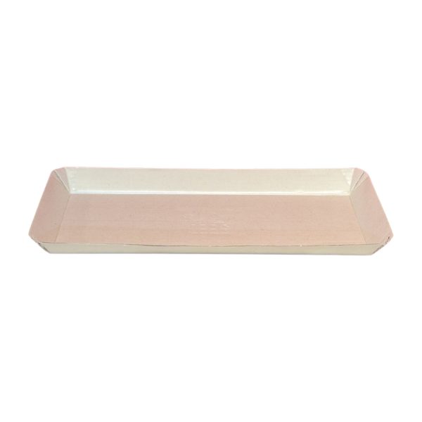 Bandeja Plana Compostable #10 (24,5x10,5 cm) (660 uds) - Imagen 2