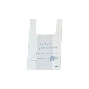 Bolsa Cargadera M-20 de Maíz (20x33cm + 5cm) x 50 Unidades