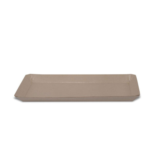 Bandeja Plana Compostable #10 (24,5x10,5 cm)