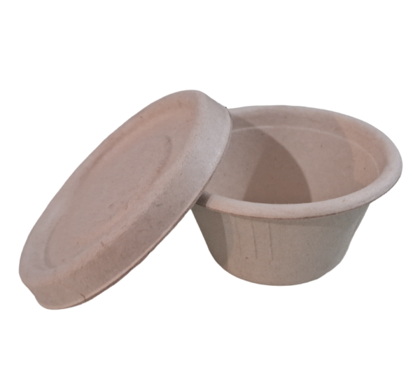 salsero compostable de caña de azúcar ecolovers