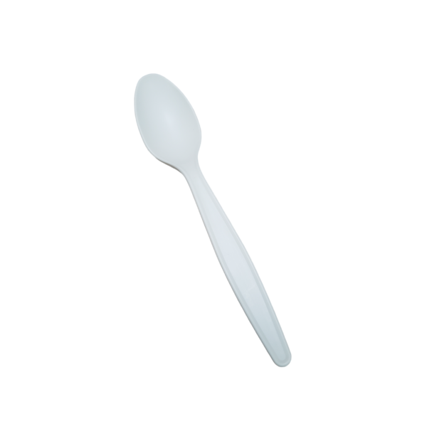 cuchara compostable de maiz, desechable