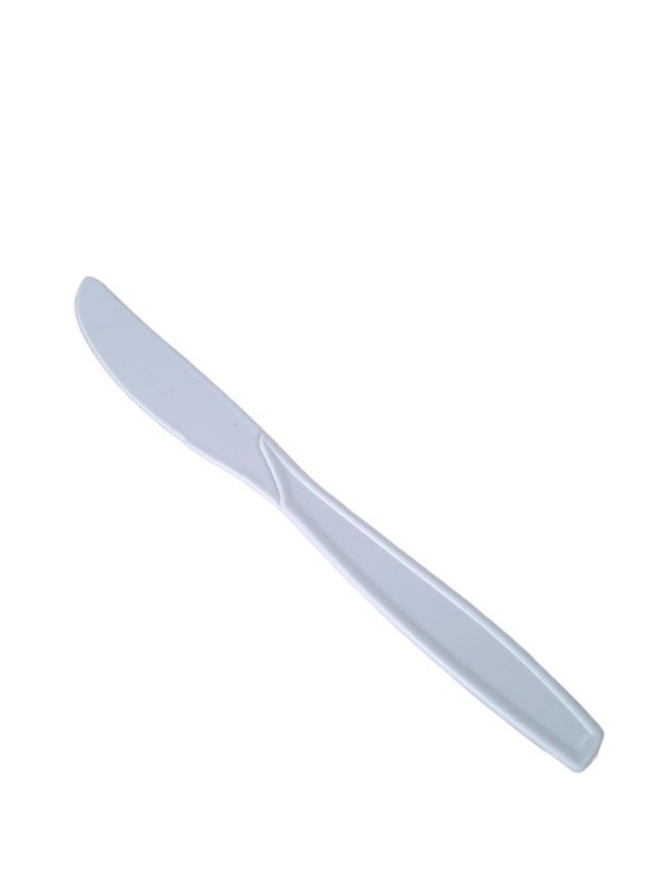 cuchillo compostable de maíz, desechable