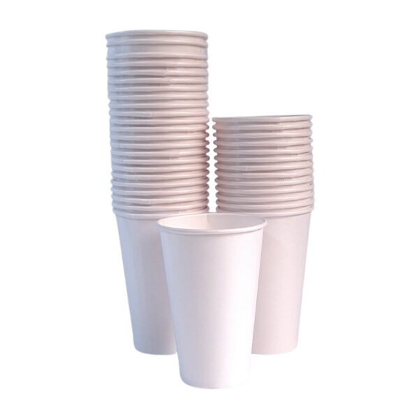Vaso de Papel 9 onzas - Blanco - Imagen 2