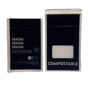 Kit Bolsas Black de Maíz Para Envíos - Compostables