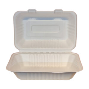 Portacomidas J1 Compostable De Caña de Azúcar