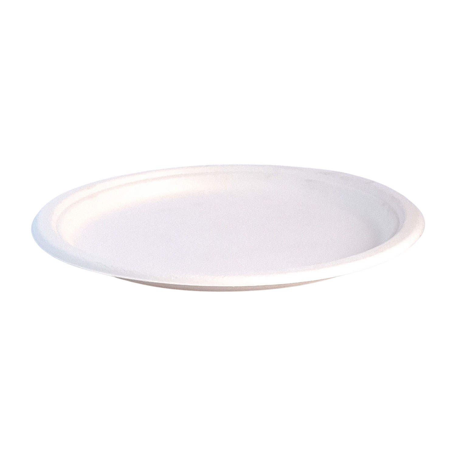 Plato Redondo Compostable Grande #10 (26cm)ø - Imagen 2