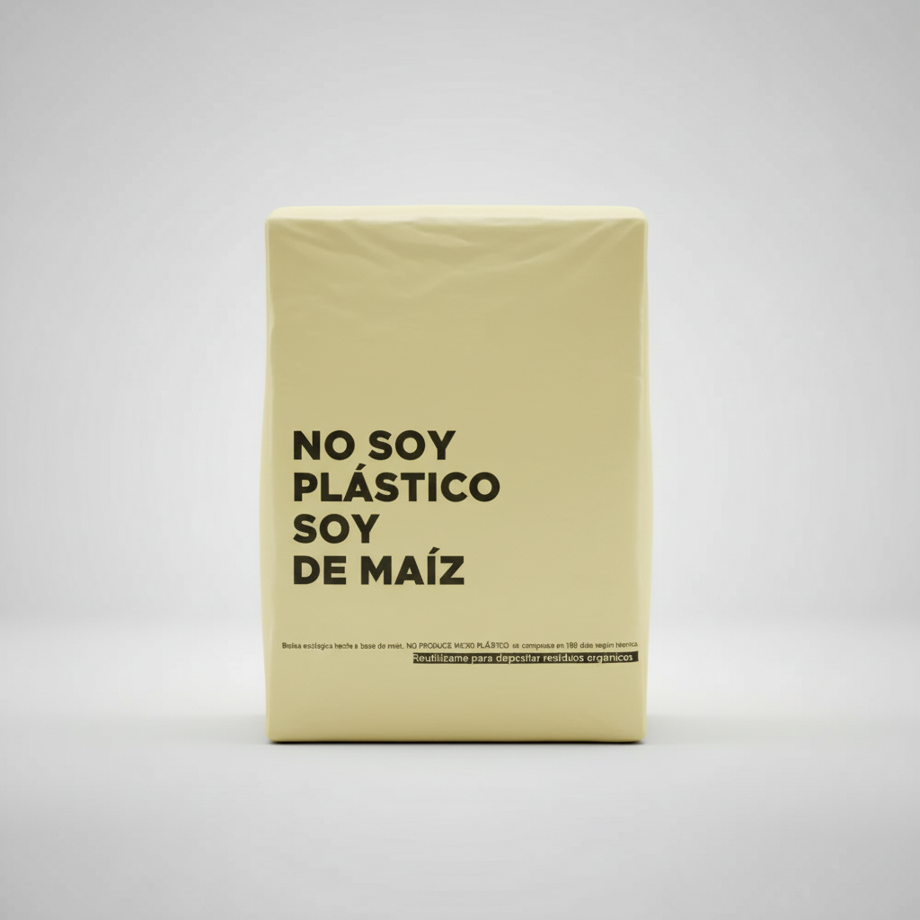 bolsa compostables de maíz