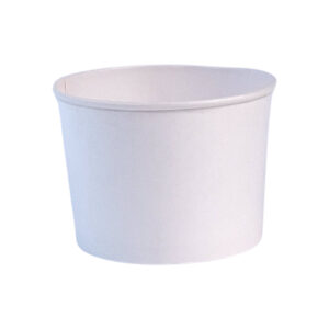 Contenedor 16 onzas de Papel Compostable - Con o Sin Tapa x 25 Unidades