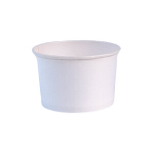 Contenedor 8 onzas de Papel Compostable - Con o Sin Tapa x 50 Unidades