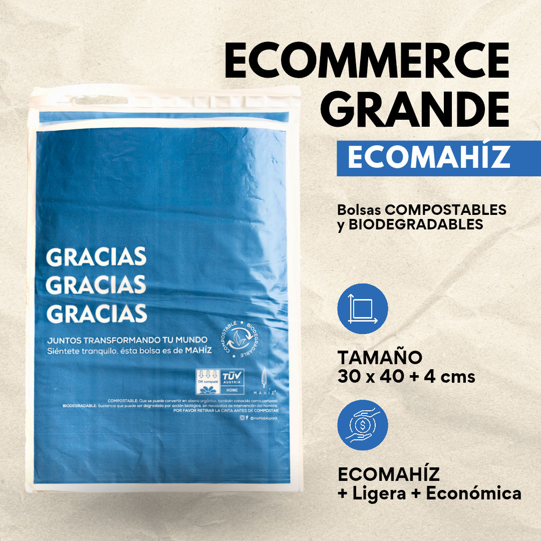 Bolsa de Maíz Para Envíos Grande