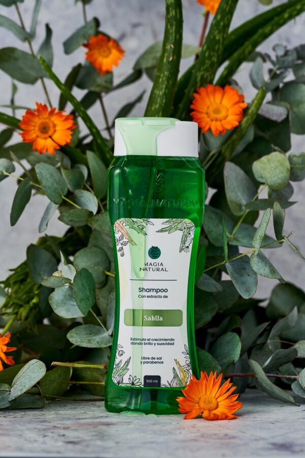 shampoo sabila con aloe vera magia natural ecolovers colombia