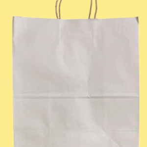Bolsas de Papel Con Tiras Earthpact #2 (26.5x33+17.5cm)