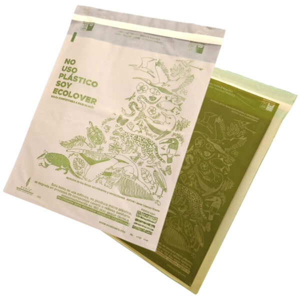bolsa de seguridad, bolsa ecológica, bolsa compostable, biodegradable, bolsa de maíz