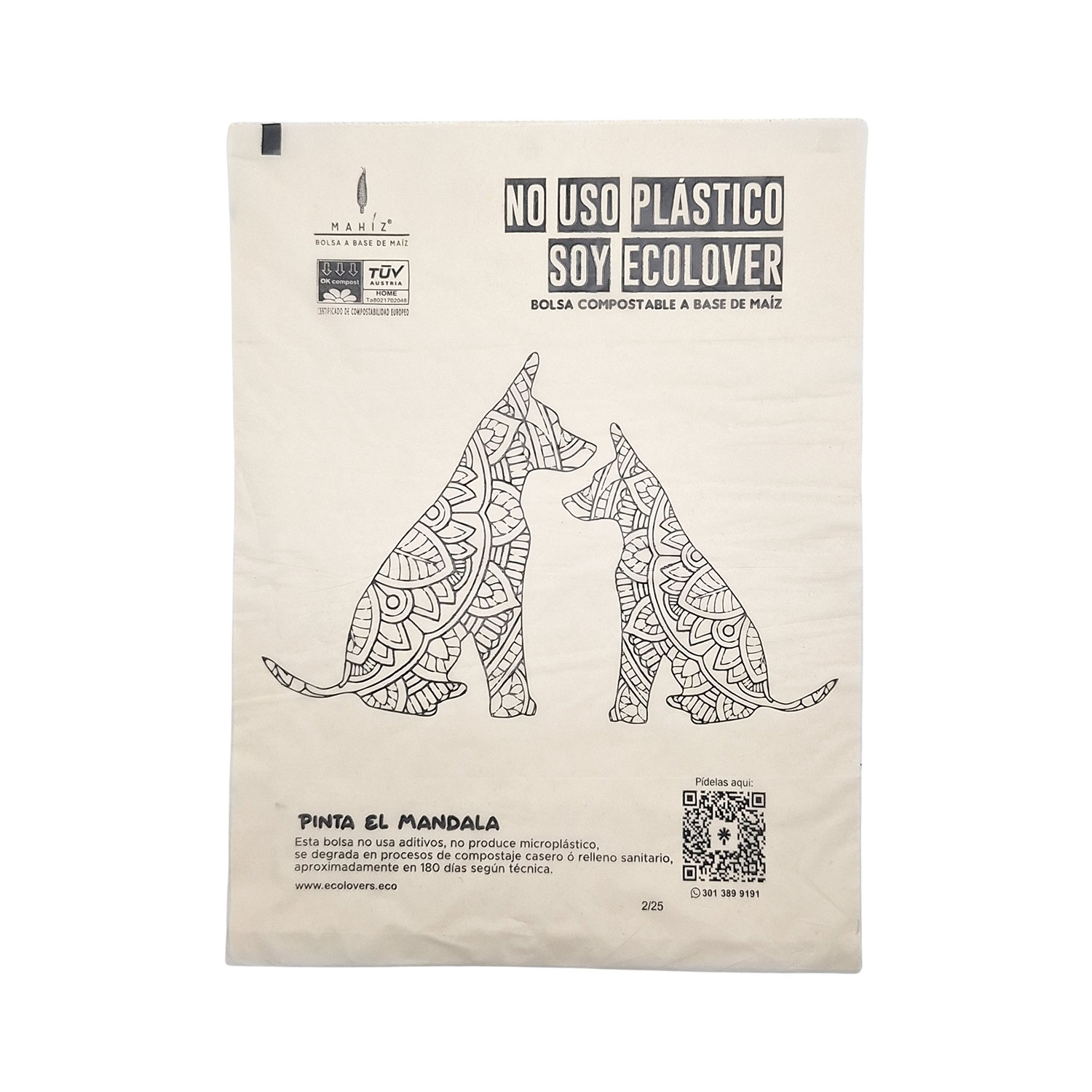 Kit Bolsas Para Popó de Mascotas 60 ó 120 Unidades - Imagen 2