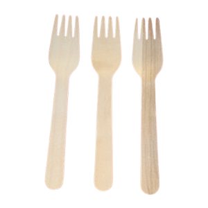 Tenedor de Bambú Compostable