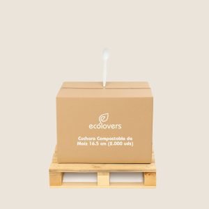 Cuchara Compostable de Maíz 16.5 cm (2.000 uds)
