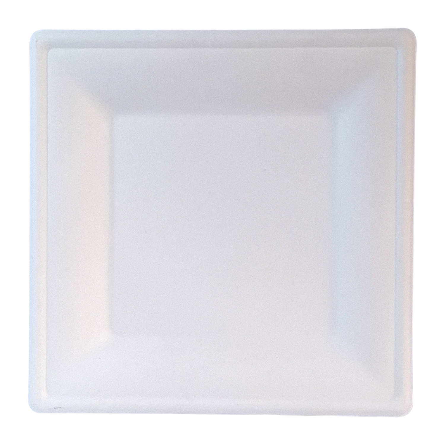 Plato Cuadrado Grande Compostable (26x26cm)