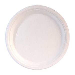 Plato Redondo Compostable Grande #10 26cm (500 uds)