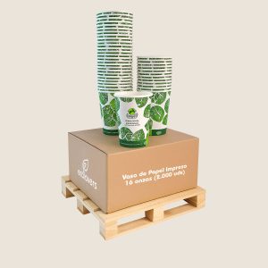 Vaso de Papel Impreso 16 onzas (2.000 uds)